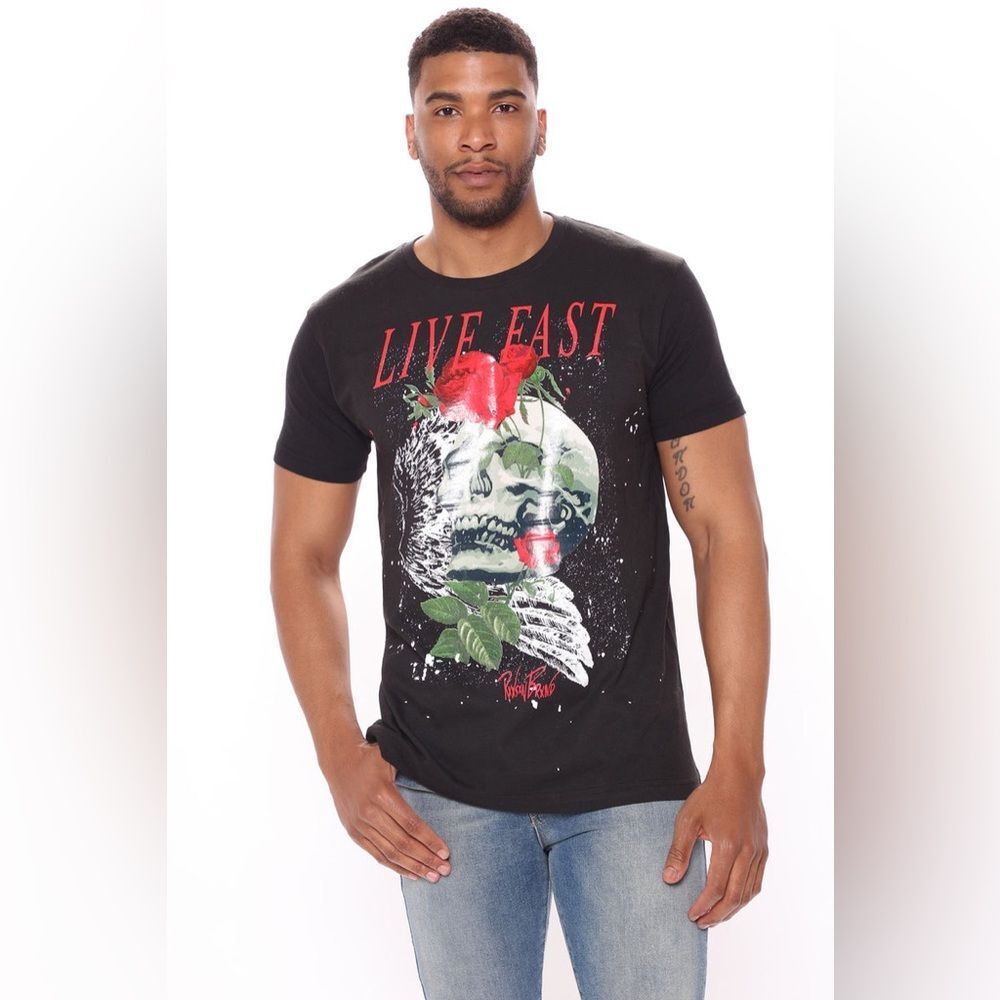 Reason Live Fast Short Sleeve Tee